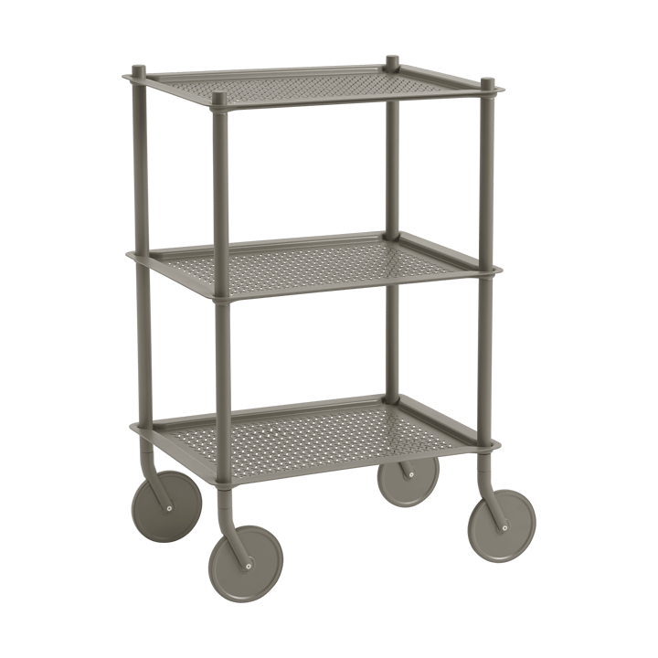 Flow 3-layer trolley 90 cm - Taupe - Muuto