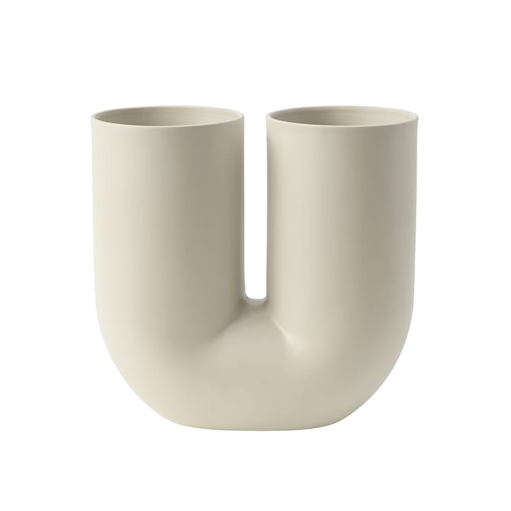 Kink vaas 26 cm - Zand - Muuto