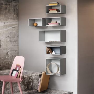 Mini stacked kast large - lichtgrijs - Muuto