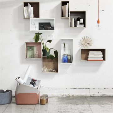 Mini stacked kast large - wit - Muuto