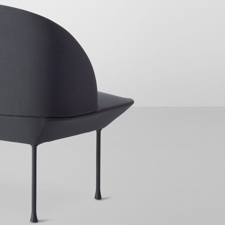 Oslo bank 1-zits, Steelcut 180-Dark Grey Muuto