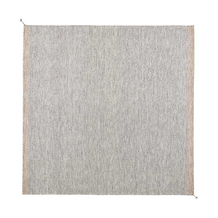 Ply vloerkleed 240x240 cm - Black-white - Muuto