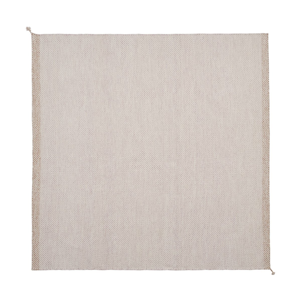 Muuto Ply vloerkleed 240x240 cm Light rose