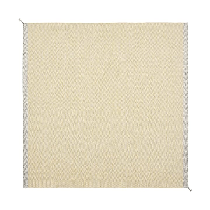 Ply vloerkleed 240x240 cm - Yellow - Muuto