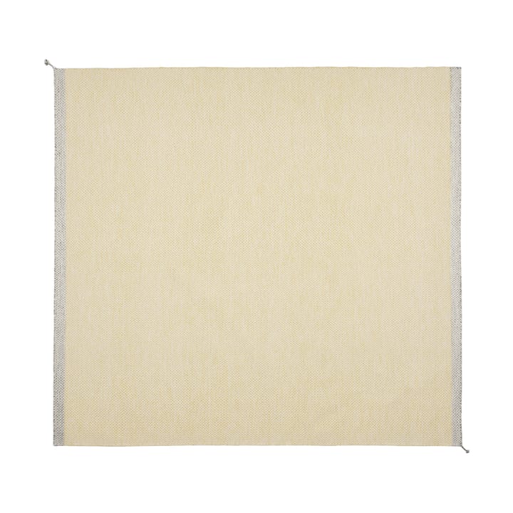 Ply vloerkleed 280x280 cm - Yellow - Muuto