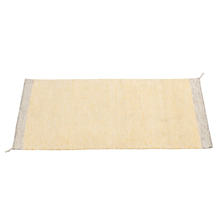 Ply wollen vloerkleed 85 x 140 cm. - geel - Muuto