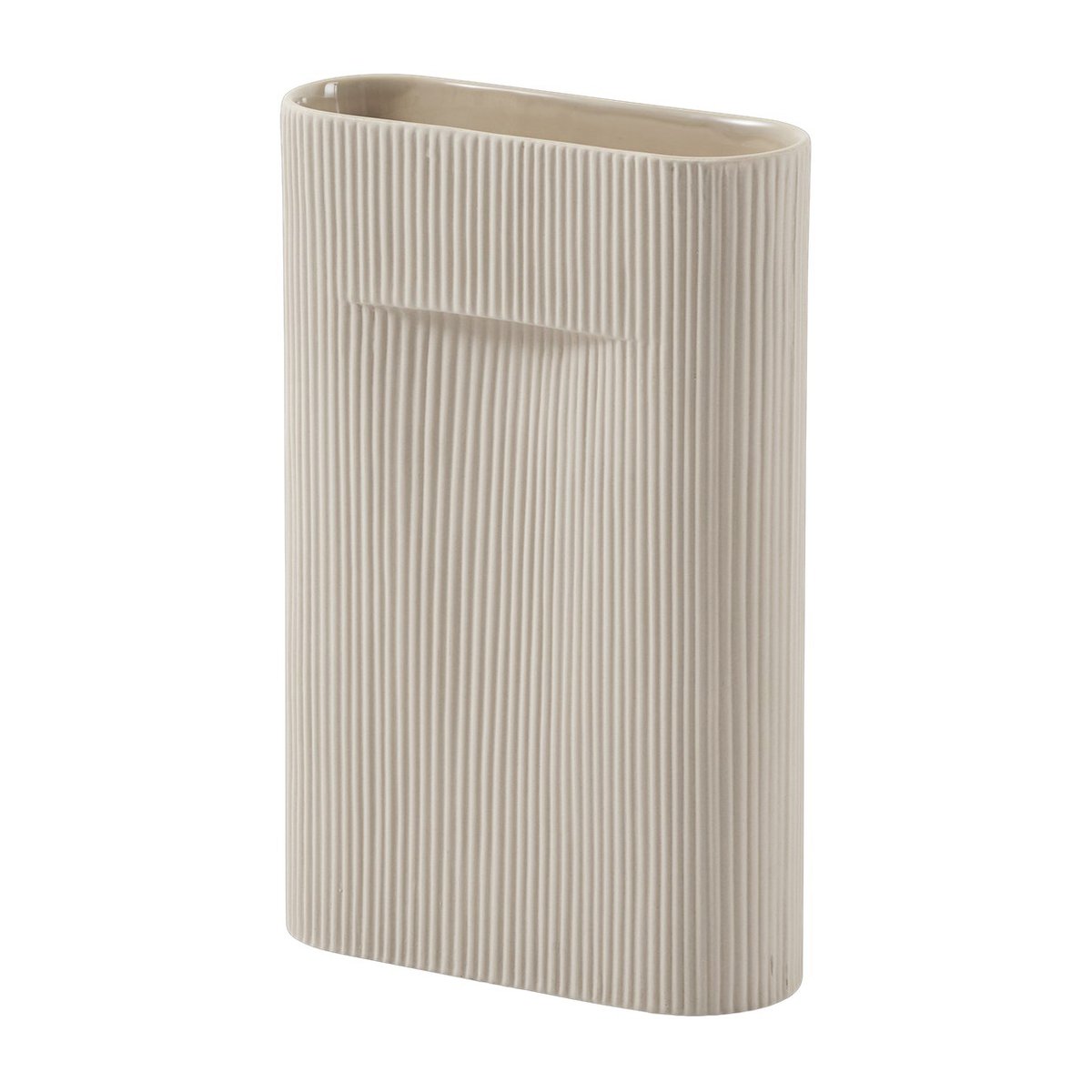 Muuto Ridge vaas 35 cm Beige