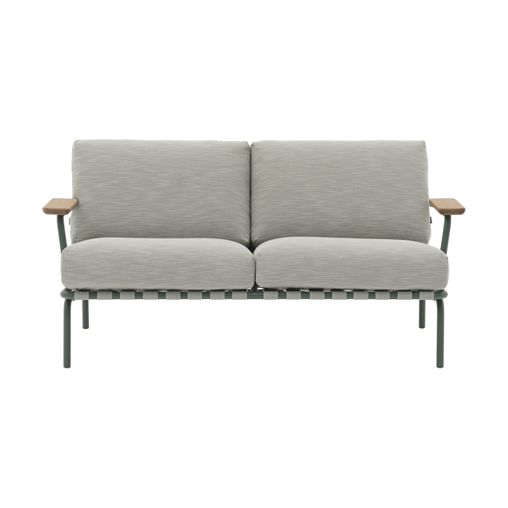 Settle 2-zits bank - Ribbed Weave 2 Dark green - Muuto