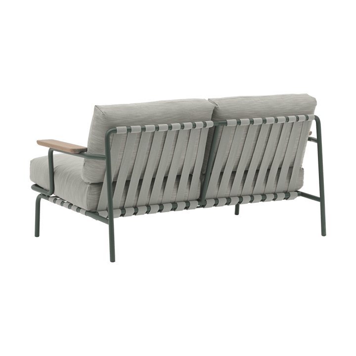 Settle 2-zits bank, Ribbed Weave 2 Dark green Muuto