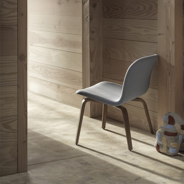 Visu loungefauteuil bekleed stoel, Steelcut 775-Oak Muuto