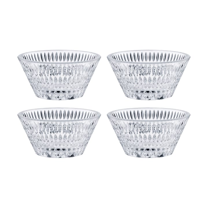 Ethno schaal Ø11 cm 4-pack - Clear - Nachtmann