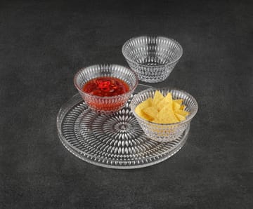 Ethno schaal Ø11 cm 4-pack - Clear - Nachtmann