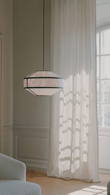 Kite hanglamp Ø55 cm - White-black - New Works