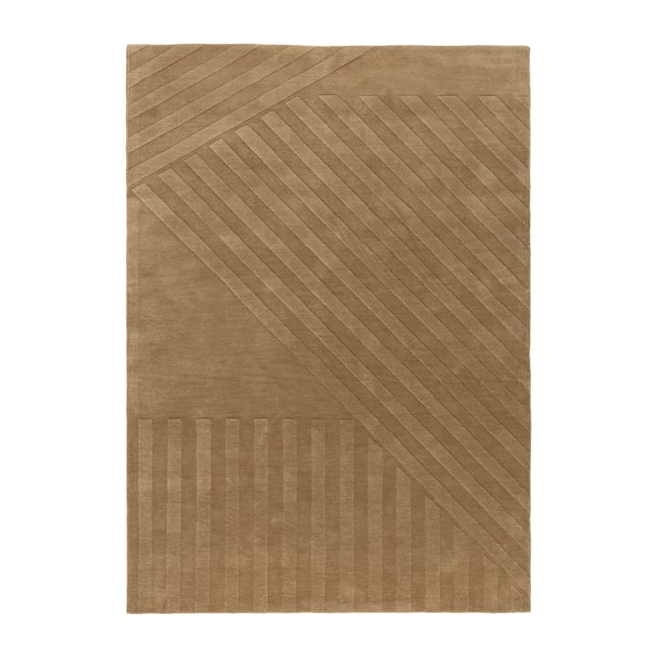 Levels wollen vloerkleed stripes beige - 170x240 cm - NJRD