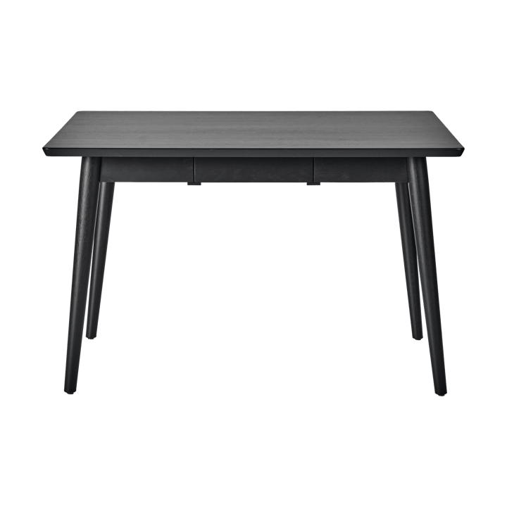 VIOR eettafel 90x120 cm - Zwart gelakt eiken - NJRD