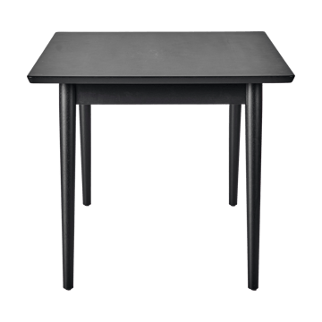 VIOR eettafel 90x120 cm - Zwart gelakt eiken - NJRD