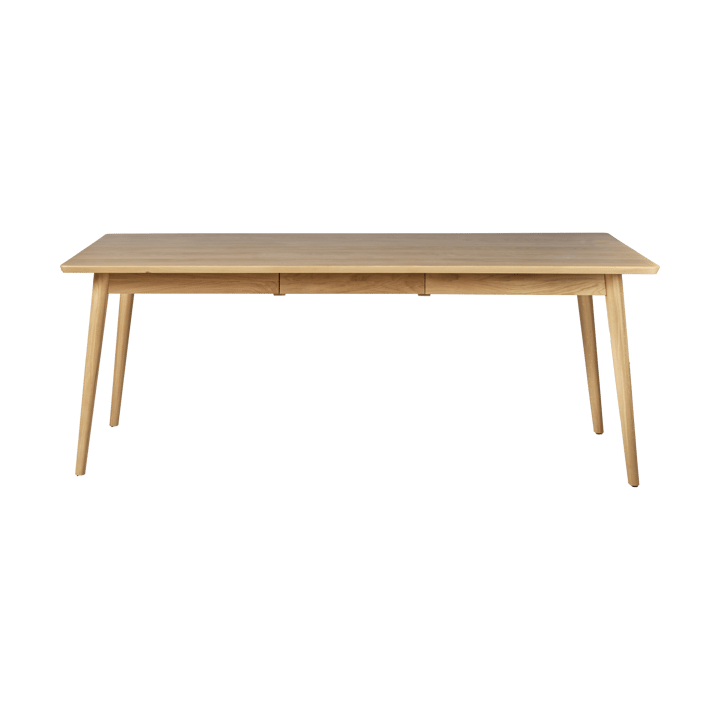 VIOR eettafel 90x200 cm - Gelakt eiken - NJRD