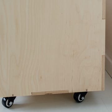 Cube Storage wielen voor opbergkist 4-pack - Zwart - Nofred