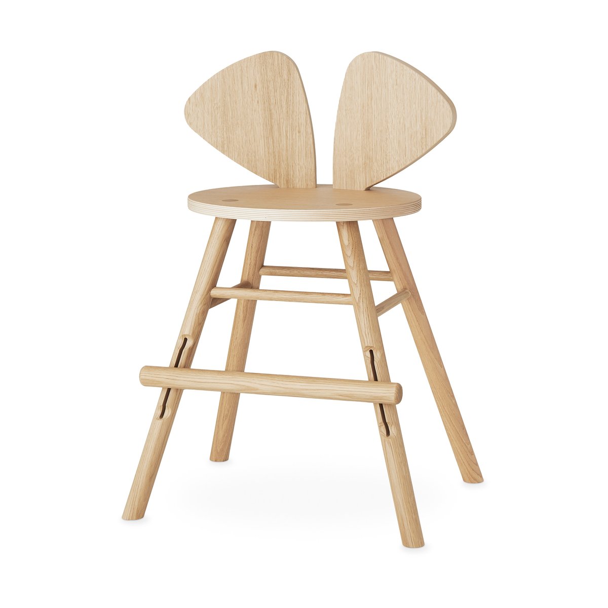 Nofred Mouse Chair Junior stoel Eiken