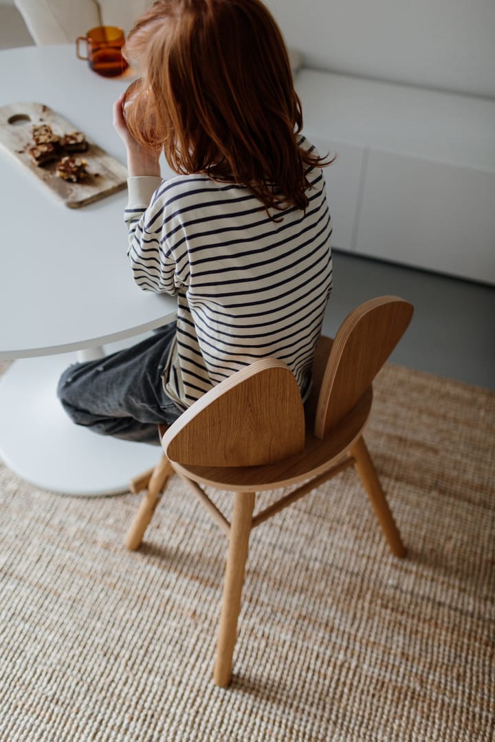 Mouse Chair Junior stoel, Eiken Nofred