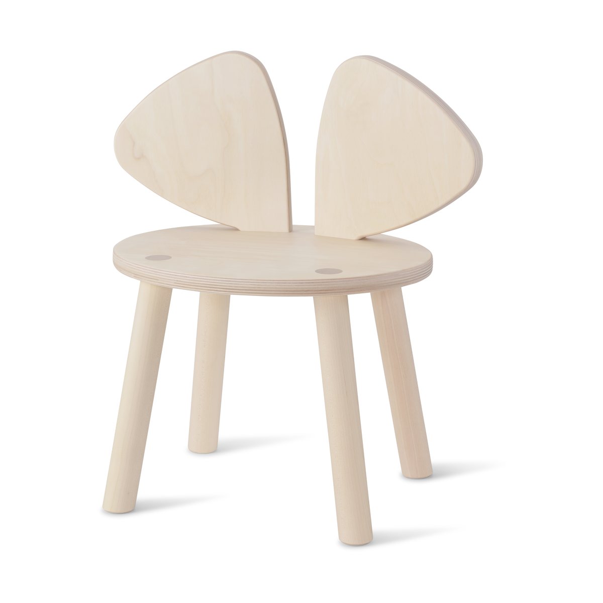 Nofred Mouse Chair kinderstoel Wit gepigmenteerd