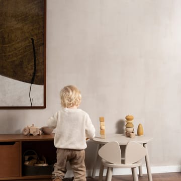 Mouse set kinderstoel + tafel - Beige - Nofred