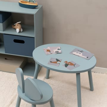 Mouse set kinderstoel + tafel - Olijfgroen - Nofred