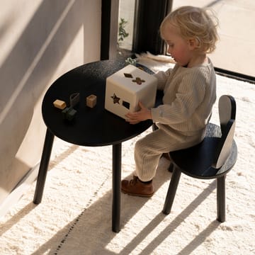 Mouse Table kindertafel - Zwart - Nofred