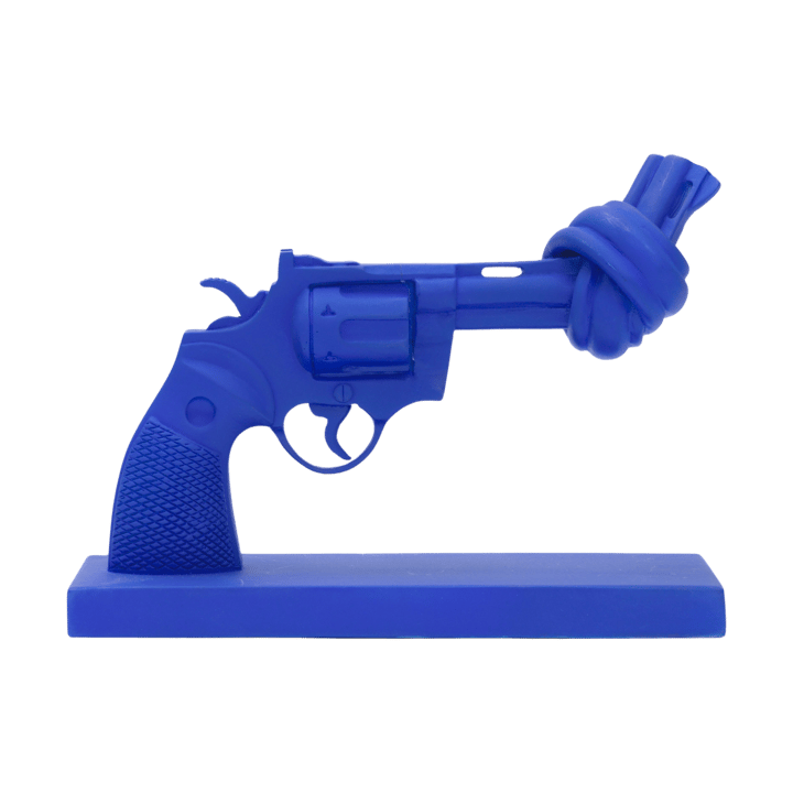 Cobolt blue 19 cm - Blauw - Non Violence