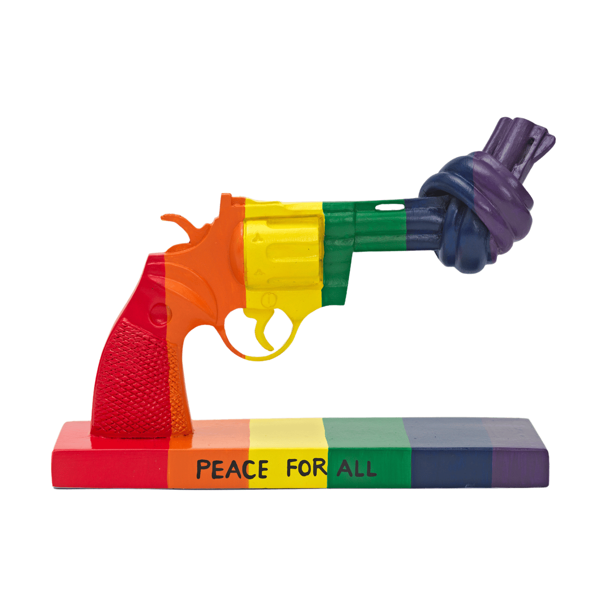 Non Violence Peace for All dekoration 19 cm Multi