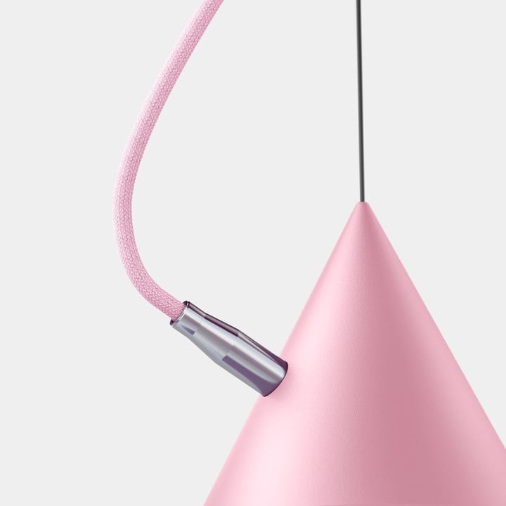 Castor hanglamp 20 cm, Roze-roze-zilver Noon