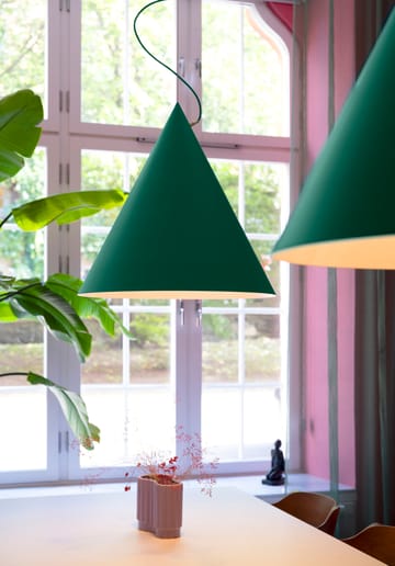 Castor hanglamp 60 cm - British racing green-donkergroen-messing - Noon