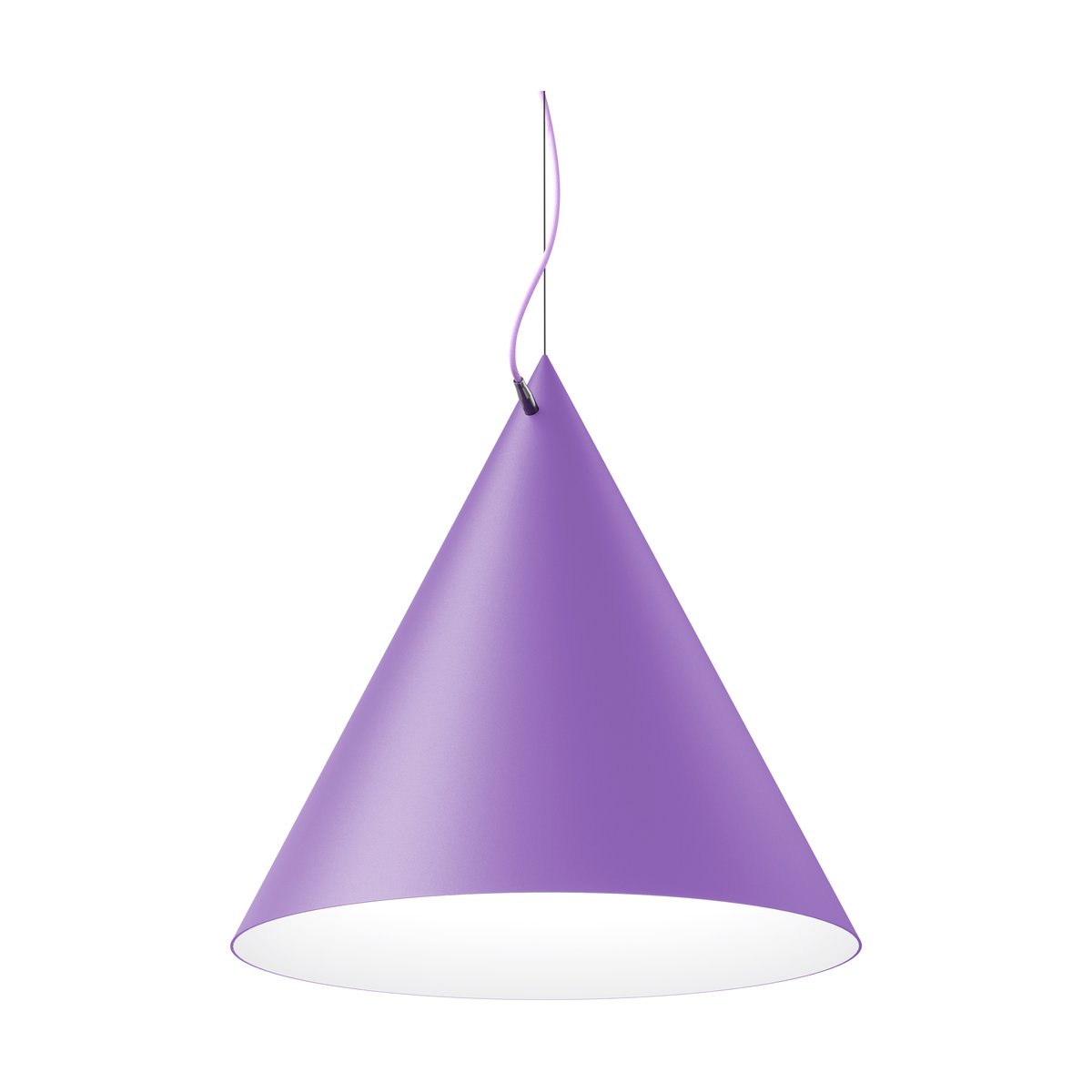 Noon Castor hanglamp 60 cm Lila-lila-zilver