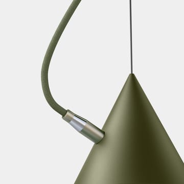 Castor hanglamp 60 cm - Militairgroen-groen-messing - Noon