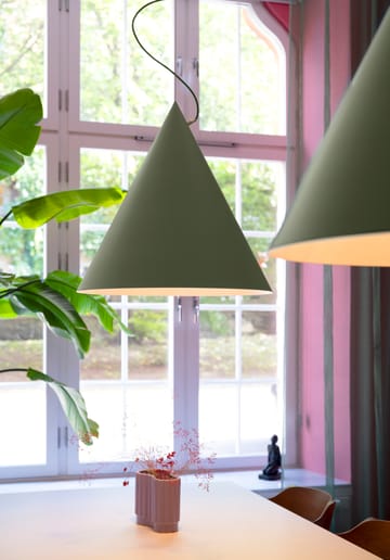 Castor hanglamp 60 cm - Militairgroen-groen-messing - Noon