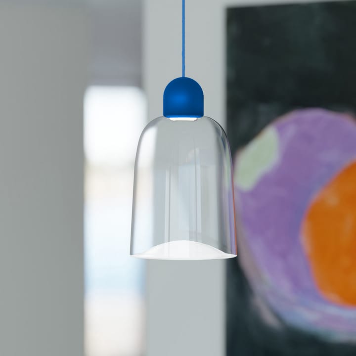 Dia hanglamp 27 cm, Blauw-blauw Noon