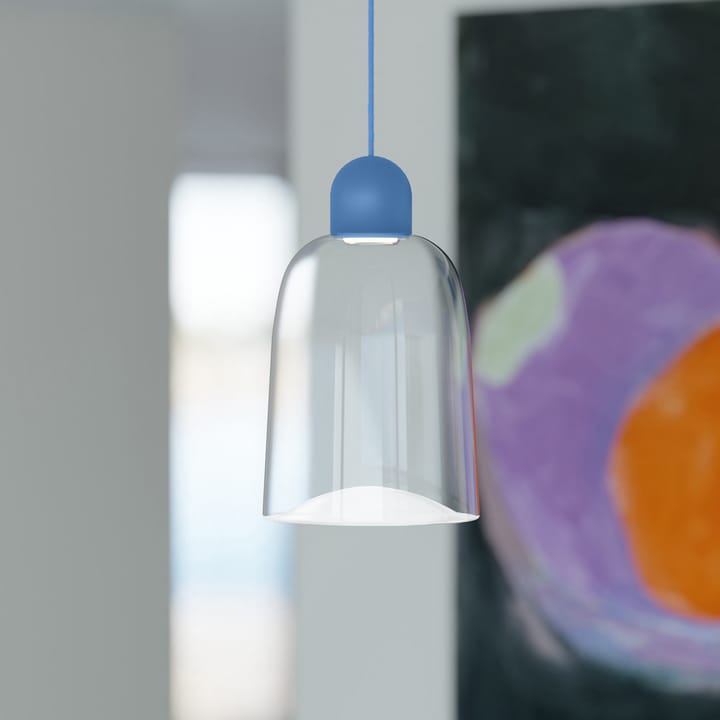 Dia hanglamp 27 cm, Pastelblauw-lichtblauw Noon