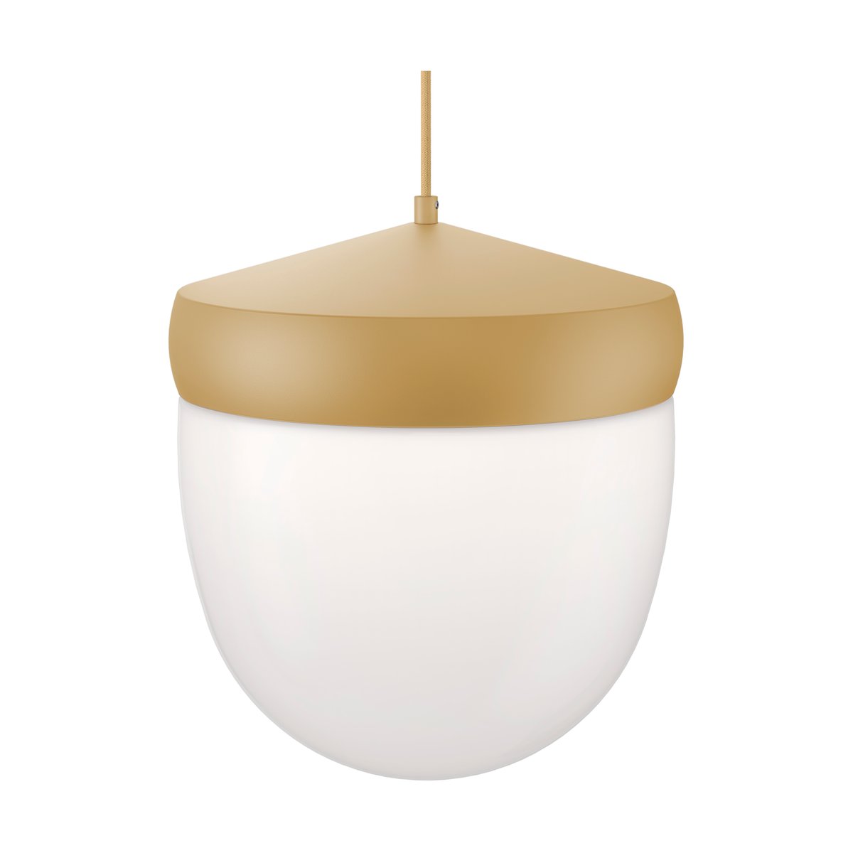 Noon Pan hanglamp frosted 30 cm Beige-lichtbeige