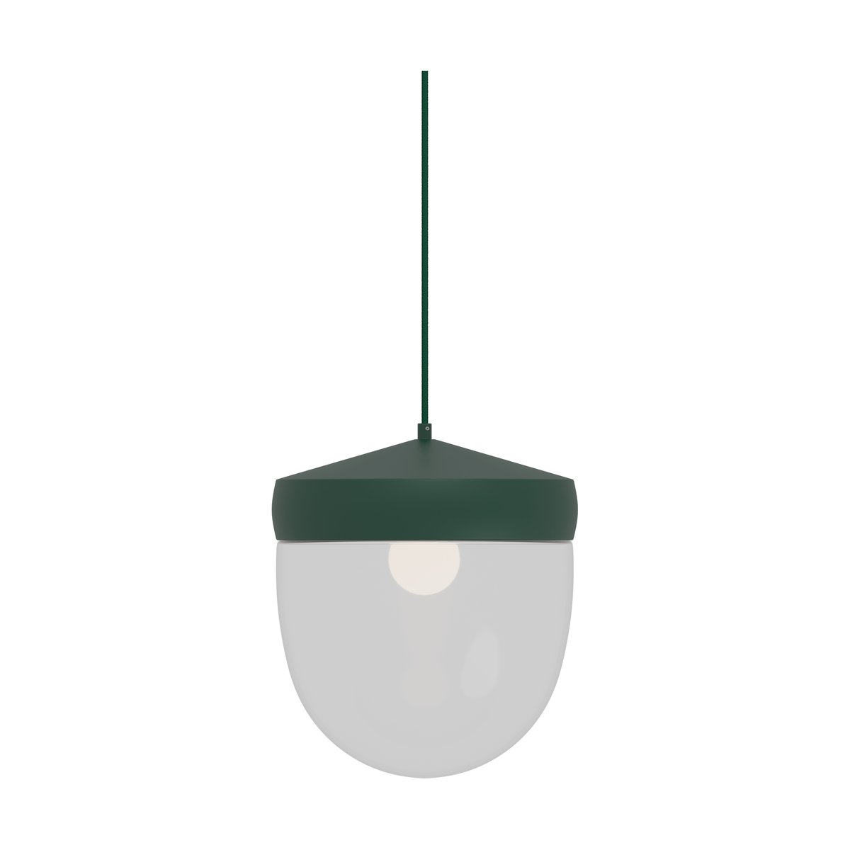 Noon Pan hanglamp helder 30 cm British racing green-donkergroen