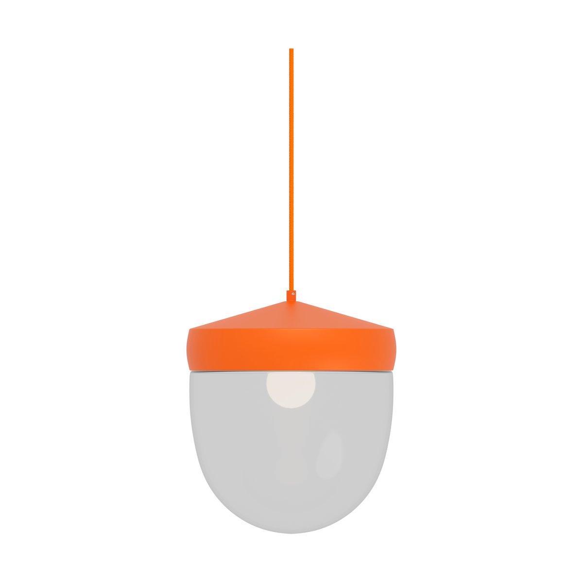 Noon Pan hanglamp helder 30 cm Oranje-oranje