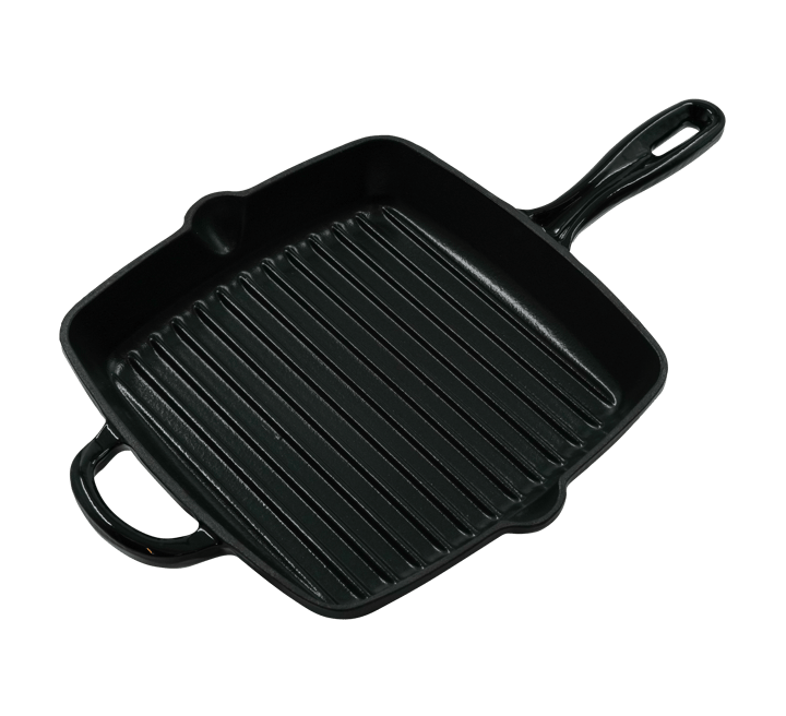 Nordwik grillpan 25x25 cm - Gietijzer-zwart - Nordwik