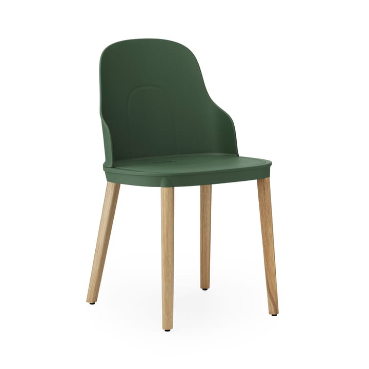 Allez stoel met eikenhouten poten - Park green-eikenhout - Normann Copenhagen