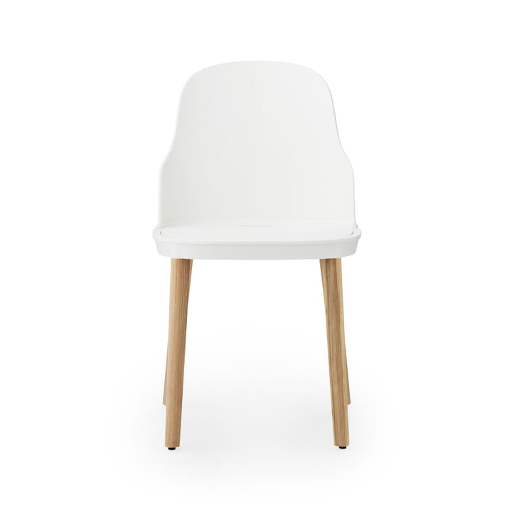 Allez stoel met eikenhouten poten, Wit-eikenhout Normann Copenhagen