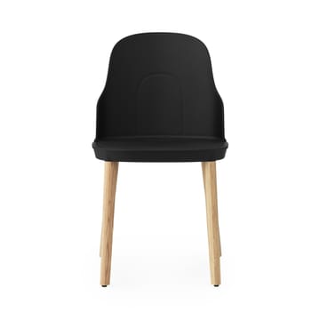 Allez stoel met eikenhouten poten - Zwart-eikenhout - Normann Copenhagen