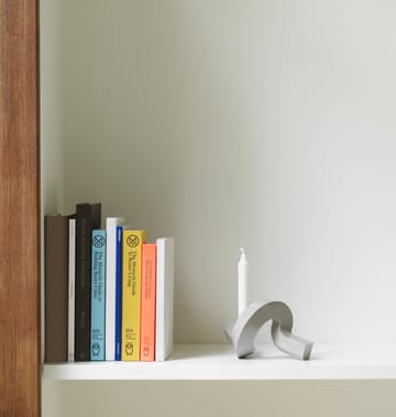 Crooked kandelaar 1 - Warm grey - Normann Copenhagen