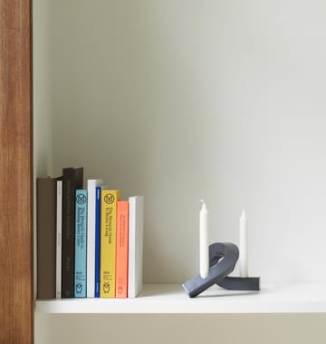 Crooked kandelaar 2 - Grey - Normann Copenhagen