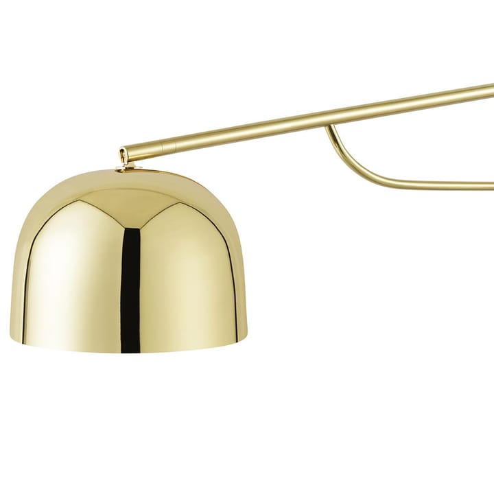 Grant muurlamp, brass, groot- staal, graniet Normann Copenhagen