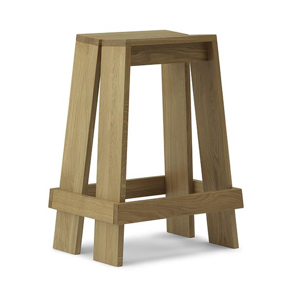 Normann Copenhagen Let barkruk 65 cm Oak