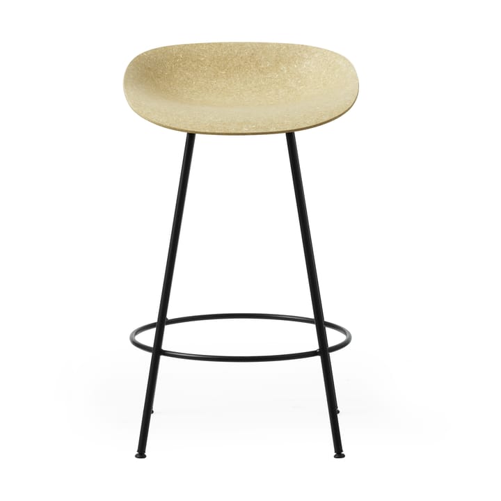 Mat Barstool barkruk 65 cm, Hemp-black steel Normann Copenhagen