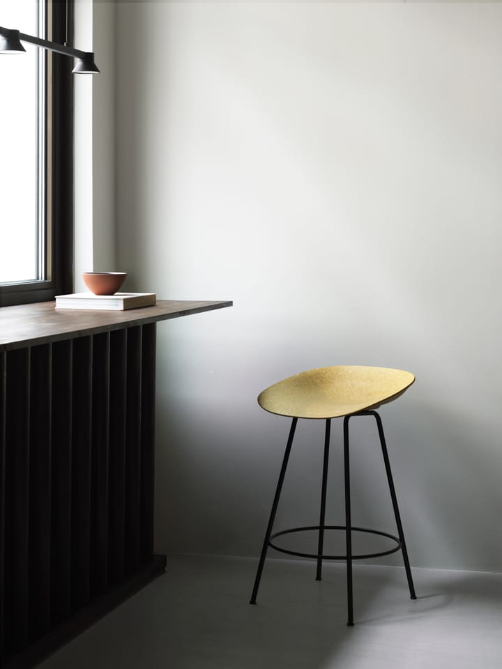 Mat Barstool barkruk 65 cm, Hemp-black steel Normann Copenhagen